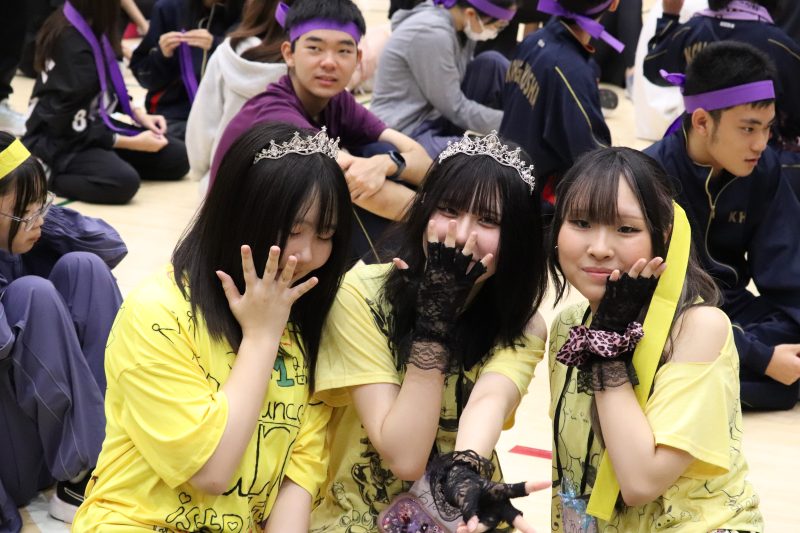 体育祭開会式の様子